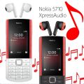 Nokia 5710 XpressAudio Feature Phone Double Sim PTA Approved with build in airbuds good quality of product original pic attached. 