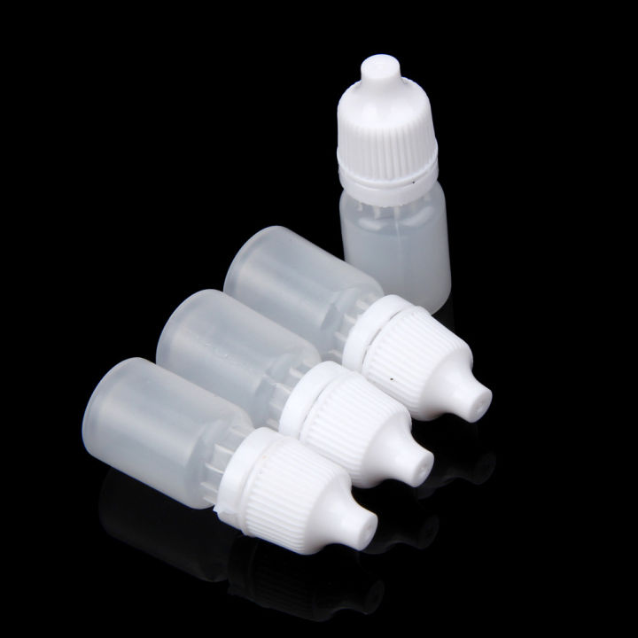 25PCS 5ml Empty Plastic Squeezable Dropper Bottles Eye Liquid Dropper ...