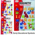 Magnetic Math's Counting Letters And Numbers/Multicolour. 