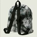 Victoria’s Secret PINK Packable Backpack NWT - Tie Dye Black, White, Gray. 