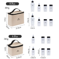 Naturehike Camping Kitchen Seasoning Jar Portable Spice Container Cookware Set Supplies Liquid Powder Bbq Picnic Seasoning Can. 