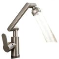 Universal Faucet Bathroom Splashproof Faucet Bathroom Countertop Basin Kitchen Hot and Cold Tap Faucet Accessorie Mechanical Arm. 