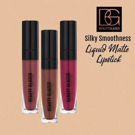 Beauty%20Glazed%20Matte%20Waterproof%20Long%20Lasting%20Liquid%20Lipstick%20-101#TOFFEE%20-%20Image%202