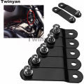 28-76mm Gas Tank Lifts Kit For Harley Sportster Iron XL 883 1200 Custom Superlow Forty Eight Raise Tank Modified Risers Bracket.