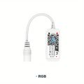 Wifi RGBW RGB Controller Magic Home APP Work with Alexa Google Home for DC12-24V Single Color RGB LED Strip Light Voice Dimmer. 
