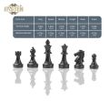 Magnetic Chess Board Black & White Game Set for Family and Friends. Mind Power Game. 