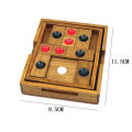 Huarong Dao Puzzle Strategy Games Logical Thinking Toys Wooden Brain Teasers for Adults Kids Boys Girls Intellectual . 