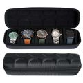 Watch Box Organizer For Men or Women，Watch Travel Case Portable Storage Watch Display Holder for Wristwatches and Smart Watches. 