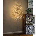 1.5M LED cherry blossom light tree trunk. 