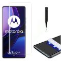 Motrola edge Plus UV Clear 3D Tempered Glass Full Coverage Screen Protector. 