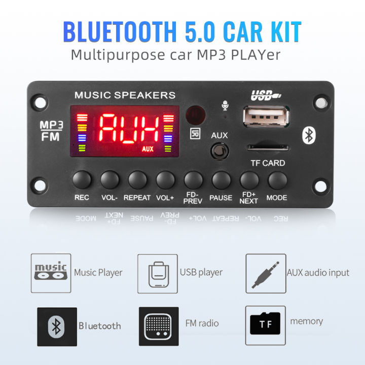 DC%2012V%2050W%20Amplifier%20Bluetooth%205.0%20Decoder%20Board%20Audio%20MP3%20Player%20FM%20Radio%20TF%20USB%203.5mm%20AUX%20Module%20Bluetooth%20Receiver%20Car%20kit%20-%20Image%203