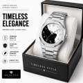 Arabic Dial Watch for Men Waterproof Quartz Wrist Watch Black Band Luxury Business Casual Fashion Watch 2025 Multiple Color. 