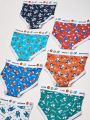 Fruit of the loom toddler boys briefs tag free, assorted colors. 