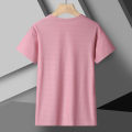 Women Running T-Shirt Reflective High Elastic Breathable Running Sports T-Shirt Summer Quick-Drying Ice Silk Cool Short Sleeves.
