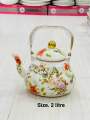 Enamel Coated Kettle 1.5,, 2.5 and 4. Litre (Tamcheeni). 