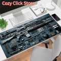 1pc Gunpicture Large Mouse Pad computer mat Desk Mat keyboard mat Office Gaming Table Mat. 