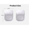 Self-Adhesive Mini Laptop Stand Invisible Computer Keyboard Stand for Desk Ergonomic Lightweight Zinc Alloy Mount Kickstand. 