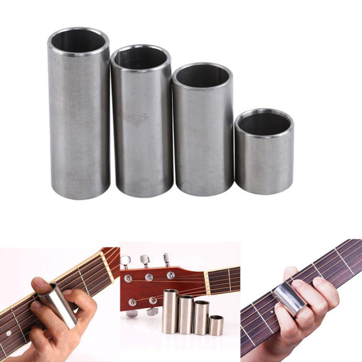 Musical Slide Instrument 28 51 60 70 mm Stainless Steel Finger Slide Steel Musical Instrument ...