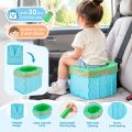 Portable Baby Boy WC Toilet Seat Baby Girl Pot Emergency Toilet Foldable Potty Training Pot Outdoor Travel Pots Seat Baby Potty.
