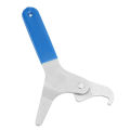 Shock Preload Adjusting Tool Motorcycle Shock Spanner Wrench Adjustable Hooked Jaw Anti Slip for 35mm‑75mm Spring Collars. 