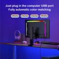 USB Computer Sync Light Strip PC Strip Lights 24 27 32 34 Inch Monitor RGB Screen LED Backlight for Gaming Room Atmosphere Decor. 
