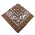 Unisex men women bandana hairband cowboy mens biker sports headwear wrist hairwrap single sided head wrap scarf Paisley. 