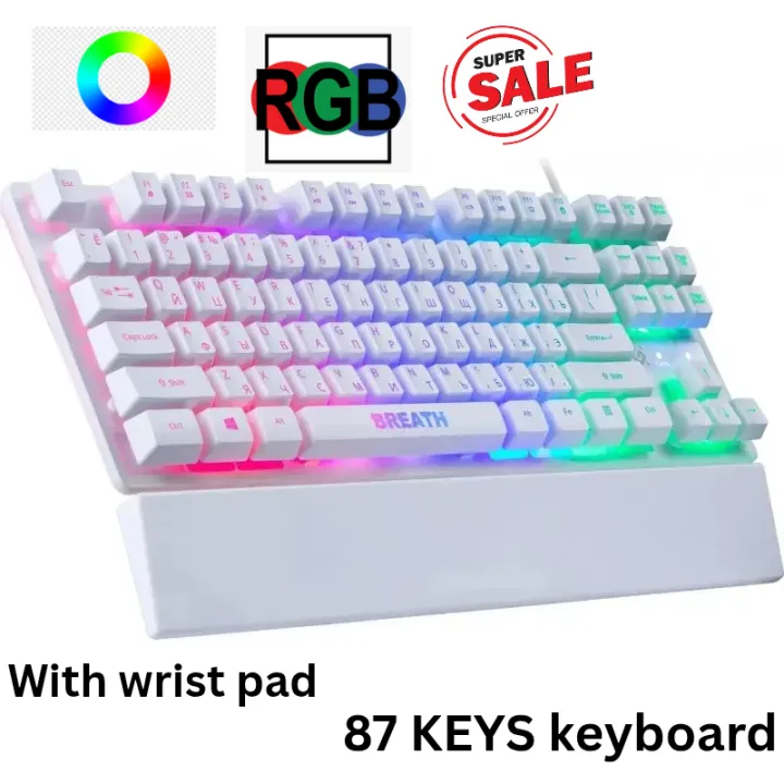 Gaming%20keyboard%20defender%20breath%20RGB%20wired%20keyboard%20with%20wrist%20pad%20for%20professional,%20gaming%20&%20normal%20use%2087%20keys%20defender%20breath%20%20rainbow%20RGB%20suitable%20for%20gaming%20best%20for%20laptop%20or%20pc%20-%20Image%202