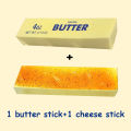 Butter Stick Squishy Toy Slow Rising Squeeze Toy Butter Bar Brick Squishy Fidget Toy Anti Stress Release Hand Relax  Toy. 