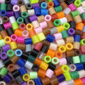 2000PCs 5MM Hama Beads Pixel Puzzle Mixed Color Hama Beads Diy  Handmade Children's Toys  Supplementary OPP Bag. 