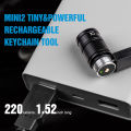 Trustfire Mini2 Mini Edc Flashlight Usb Rechargeable 220 Lumens Kechain 2 Switch Modes With Indicator Led Flash Light Torch Lamp. 
