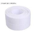 1m/3.2m PVC Waterproof Sealing Tape for Bathroom Sink, Shower, Bathtub and Toilet - Self Adhesive Wall Sticker. 
