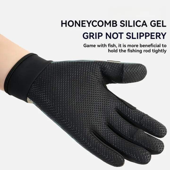 GOBYGO%20Fishing%20Gloves%20Flip%20Finger%20Touch%20Screen%20Waterproof%20Wear-resistant%20Outdoor%20Riding%20Thickened%20Silicone%20Anti-slip%20Men%20Women%20-%20Image%202