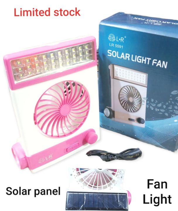 Solar Fan and light .