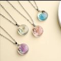 handmade butterfly necklace with resin handmade jewelry. 