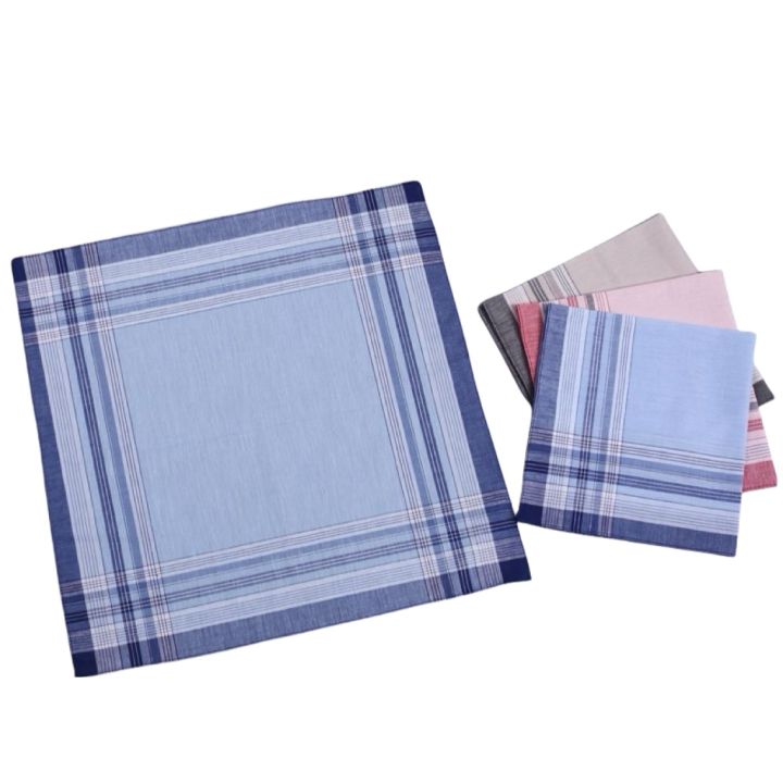 6-Pack%20Men's%20Pure%20Cotton%20Handkerchiefs,%20All-Cotton%20Yarn-Dyed%20Plaid%20Handkerchiefs,%20Women's%20Absorbent%20Sweat-Wiping%20Hand%20Towels,%20Wedding%20Supplies,%20Table%20Mats,%20Cup%20Mats,%20Premium%20s,%20Event%20s,%20Outdoor%20Sports%20-%20Image%203