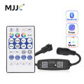 5V RGBIC WS2812B USB LED Controller 12V 24V DC Bluetooth 28 Keys Controler Music for SK6812 WS2811 WS2812 LED Pixel Light Strip. 