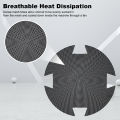 2/4 Pack Fan Dust Filter Breathable Ventilation Cooling Fan Dust Mesh PVC Anti-Dust Cover for PS5 Slim for PlayStation 5 Slim. 