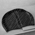 SHIQIAN Summer and winter silicone swimming cap, waterproof, high elasticity, durable, men's beach indoor swimming cap.