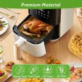 23cm Baking Paper Hot Air Fryer Liners Disposable Non-stick Oil-proof Baking Paper Liner for Oven Microwave Roasting Accessor. 