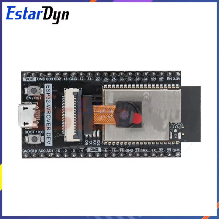 Estardyn Newest ESP32 CAM Camera Module ESP32-WROVER Board with Camera Wi-Fi Bluetooth  for Arduino IDE C Python Code OV2640