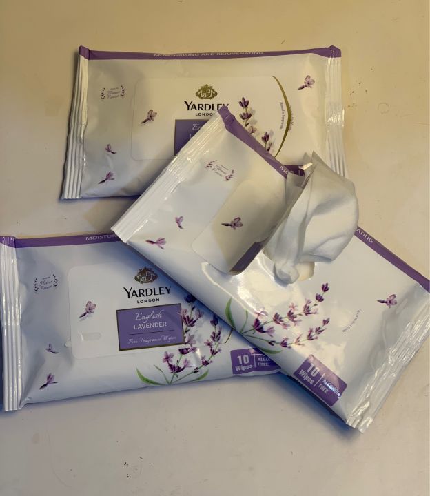 10%20sheets%20of%20natural%20fragrance%20in%20very%20beautiful%20and%20cute%20packaging%20Yardley%20moisturizing%20and%20rejuvenating,%20fine%20fragrance%20wipes,%20lavender%20with%20no%20alcohol,%2010%20wipes%20per%20packaging.%20-%20Image%203