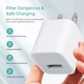 1-5Pcs USB Wall Charger Adapter Fast Charging For iPhone 14 13 12 11 Pro Max XR XS X 8 7 6 Plus iPad Travel Adapter US Plug.