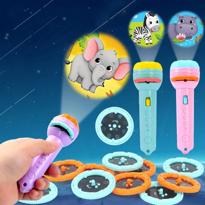 Flashlight Educational Kids Projector Flashlight Different Animal ...
