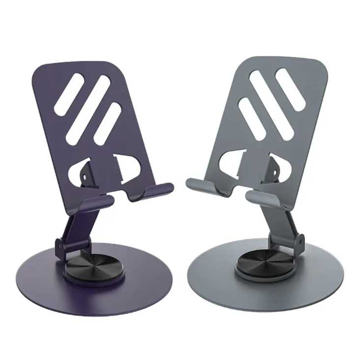 Multifunctional Full Metal Desktop Bracket Holder – Adjustable Mobile Stand for 4-12 Inch Phones