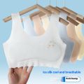 Girl's Developmental Underwear Small Undershirt Student Girl Junior High School High School Period Bustier Girl Summer Thin Bra. 