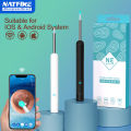 NATFIRE NE7 Smart Visual Ear Sticks Otoscope 1296P Endoscope Wax Removal Tool Earpick Mini Camera Health Care Ear Cleaner. 