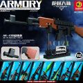 Technical Building Blocks toys  AK47 Revolver Submachine Sniper Barrett WW2   War SWAT Weapon Model  for children. 