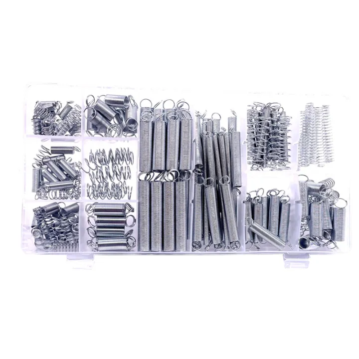 200PCS Set Hardware Tension Spring Compression Spring Kit Electrical ...