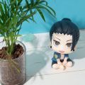 Anime JJK Figure Geto Suguru look up figure Q edition Satoru Gojo figure geto and gojo Action Figure Sitting pose Model Toy . 