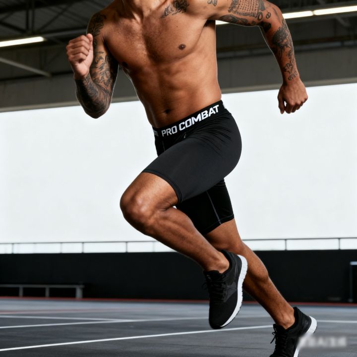 Men%20Bodybuilding%20Shorts%20Fitness%20Workout%20Inseam%20Gym%20Knickers%20Male%20Muscle%20Alive%20Elastic%20Compression%20Tights%20Skinny%20Leggins%20Hombre%20-%20Image%204